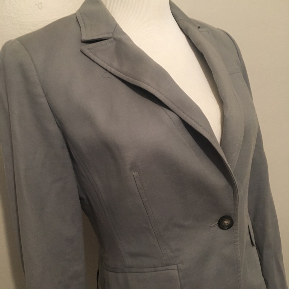 Banana Republic grey career blazer size 6